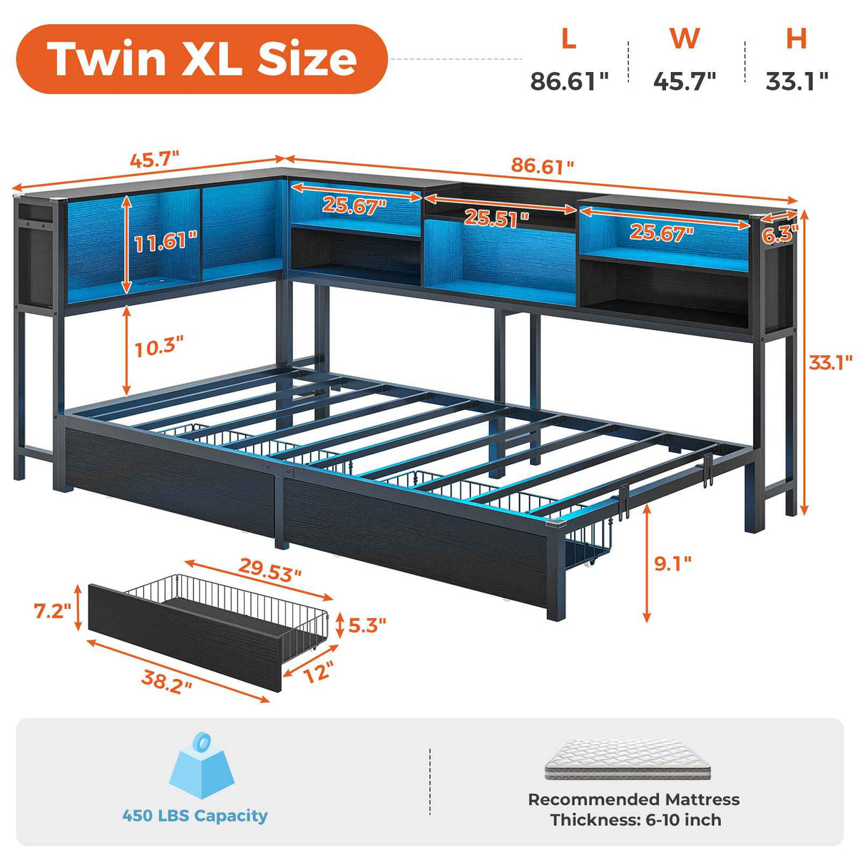 2 person desk